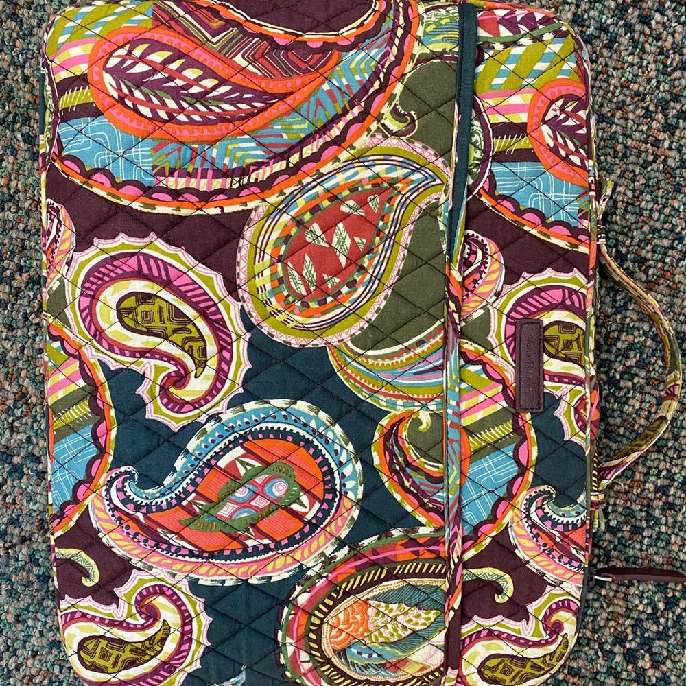 Vera Bradley laptop organizer heirloom paisley
